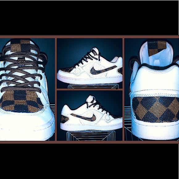 🔥Custom made Nike/Louis Vuitton “Son of Forces”🔥 - Picture 1 of 1